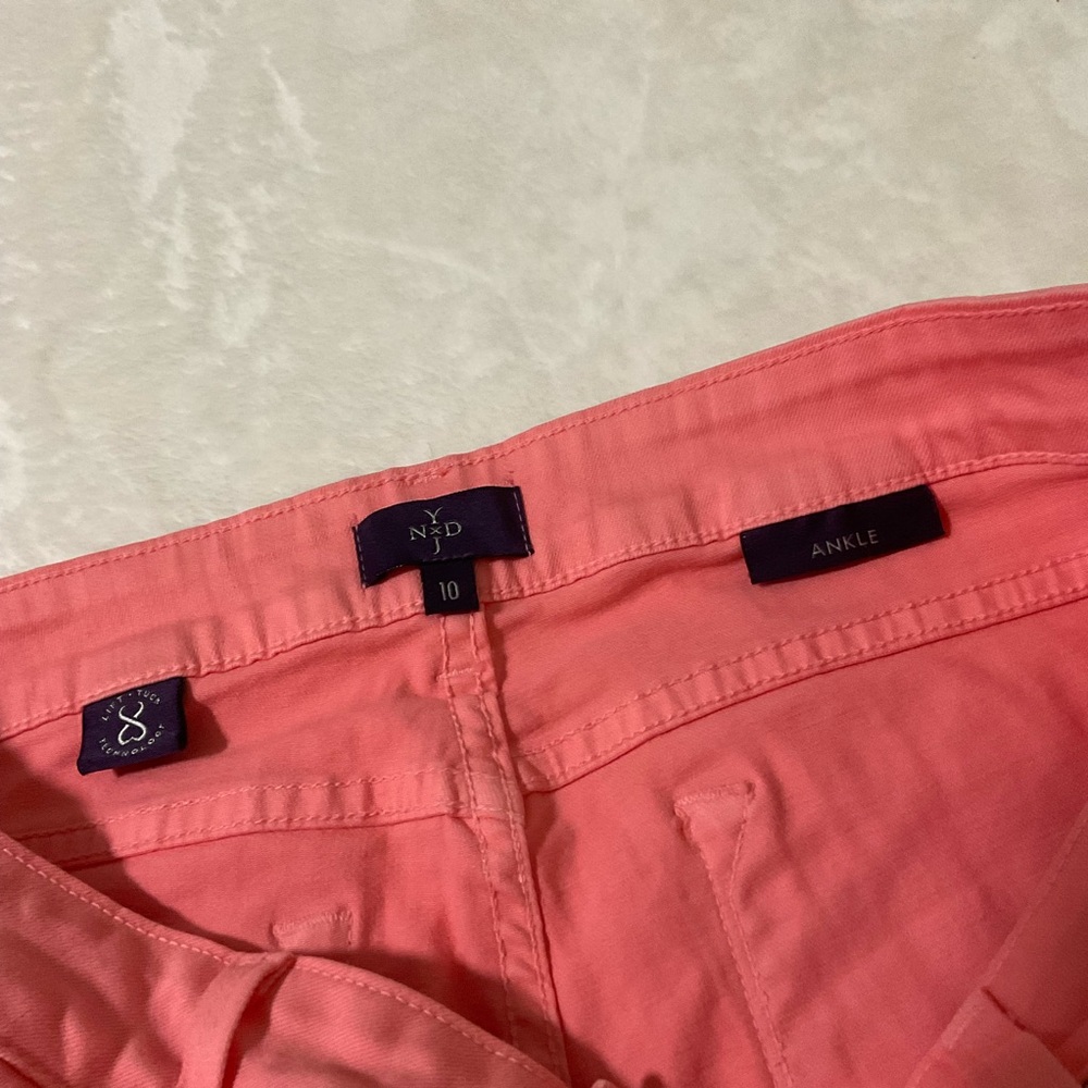 NYDJ Ankle Jeans Lift Tuck Technology Size 10 **Flaw - Picture 6 of 12